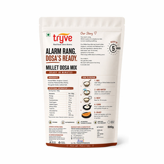 Instant Millet Dosa Mix
